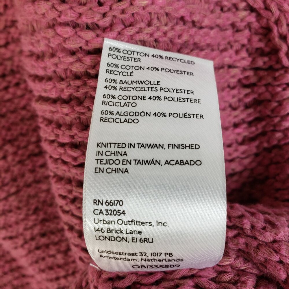 Anthropologie Dusty Pink Sleeveless Textured Mock-Neck Top - Picture 9 of 13